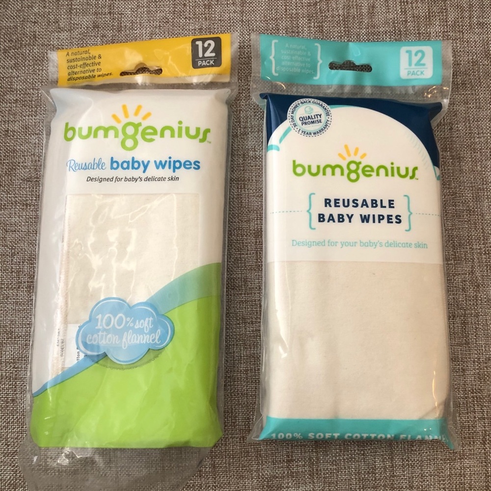Bumgenius reusable baby wipes new
